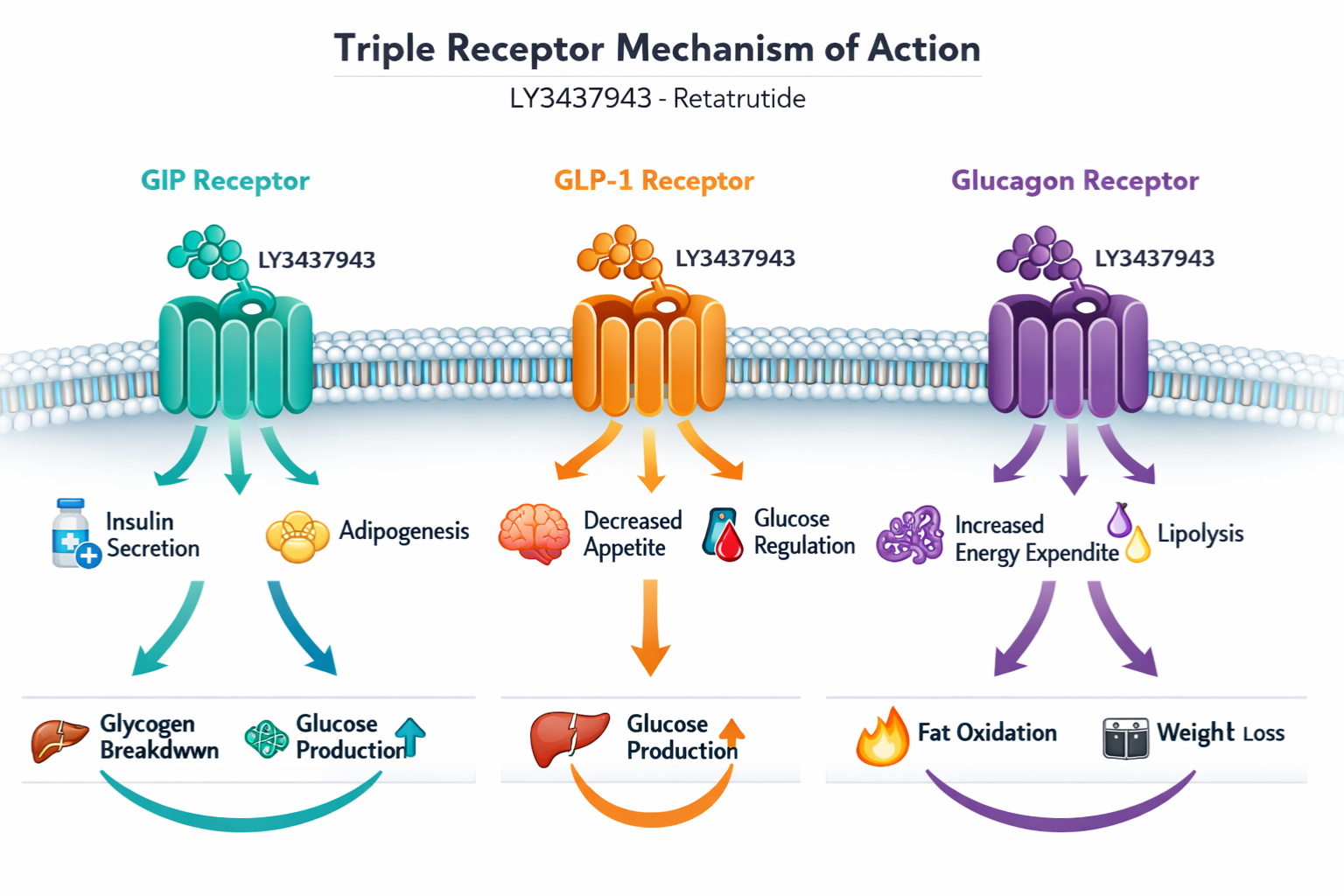 LY3437943 retatrutide