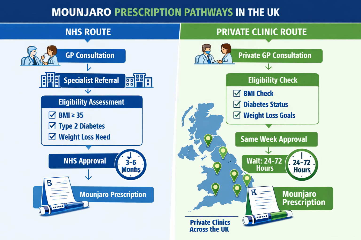mounjaro private prescription uk