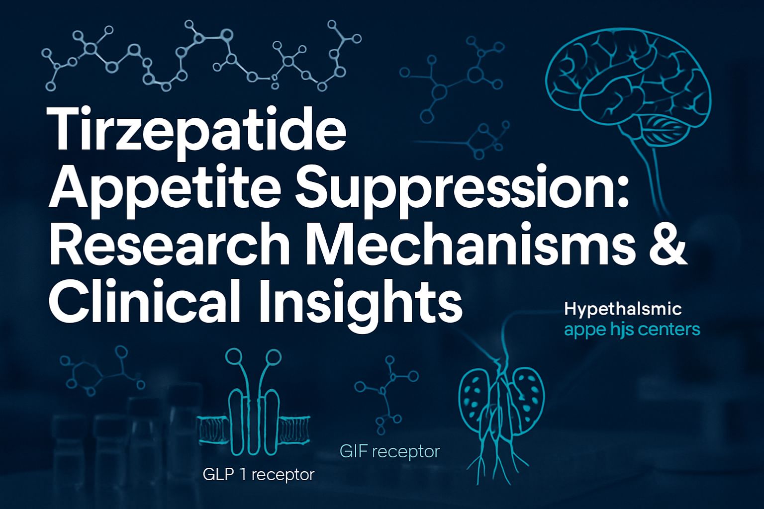 Curated visual reference: Gallery Detail: Tirzepatide Appetite Suppression Research Mechanisms 2025